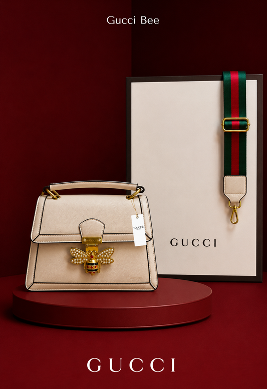 Gucci Bee Charol White