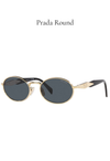 Prada Round Gold