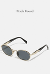 Prada Round Gold