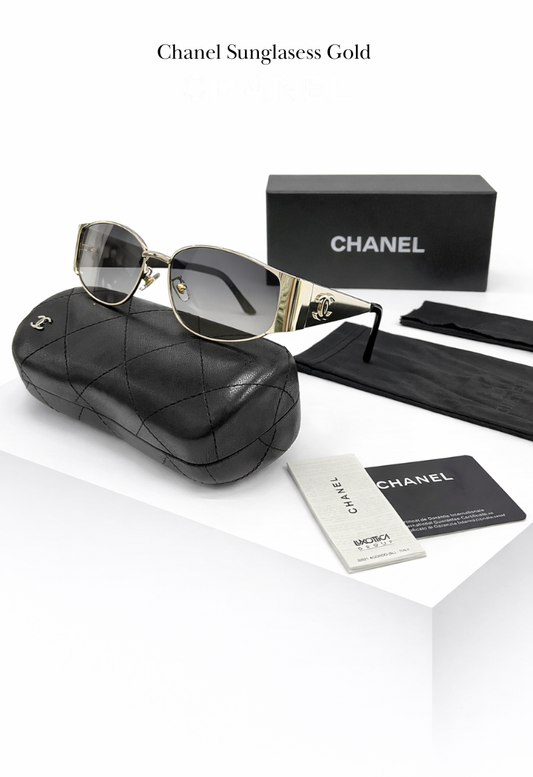 Chanel Sunglasess Gold  Lentes-Sunglasess