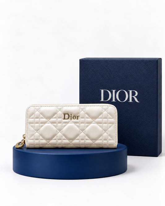 Christian Dior Cannage Marfil
