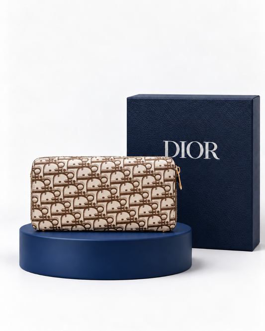 Christian Dior Wallet Muse Beige