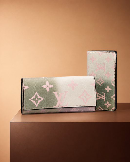 Louis Vuitton Wallet Gris Monograma