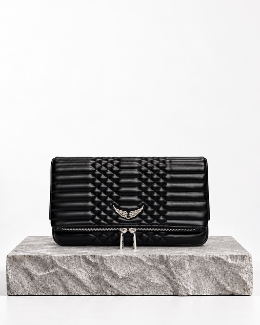 Zadig & Voltaire Rock Matelassé Negro