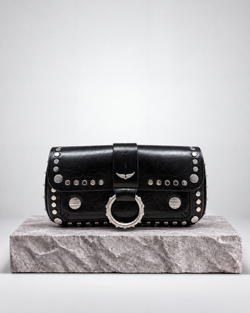 Zadig & Voltaire Kate Studs Negra