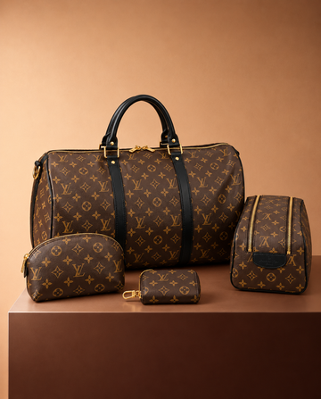 Louis Vuitton Set Keepall Monograma Macassar