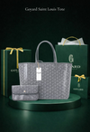 Goyard Saint Louis Tote Bag verde