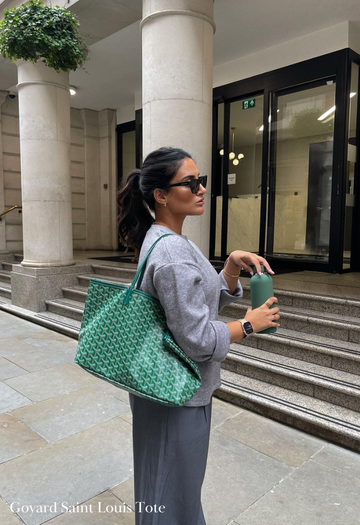 Goyard Saint Louis Tote Bag verde