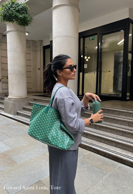 Goyard Saint Louis Tote Bag verde