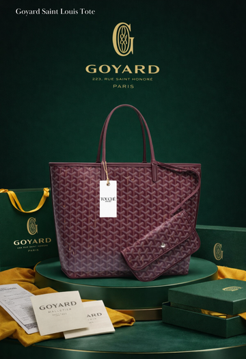 Goyard Saint Louis Tote Bag Bordo