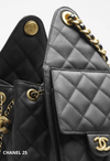 Chanel 25 Negro Médium