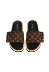 Louis Vuitton Sandalias Marrón Monograma