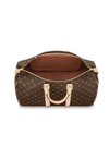 Louis Vuitton Viaje Keepall Bandouliere Beige Monograma