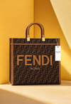 Fendi Roma Shopper Tote