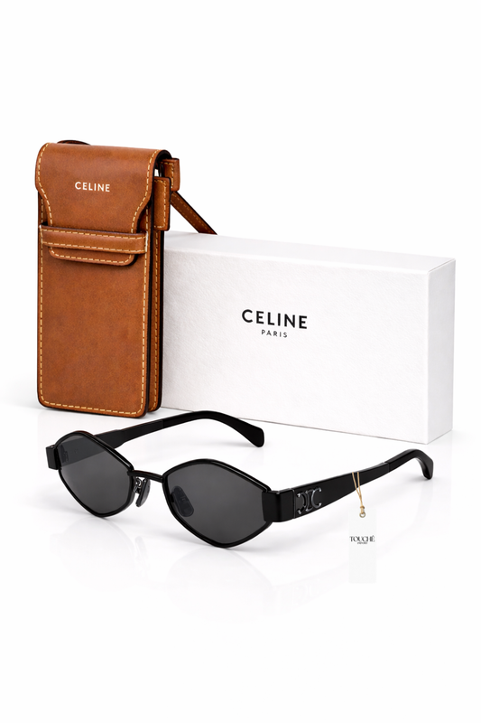 Celine Triomphe Negros Lentes-Sunglasess