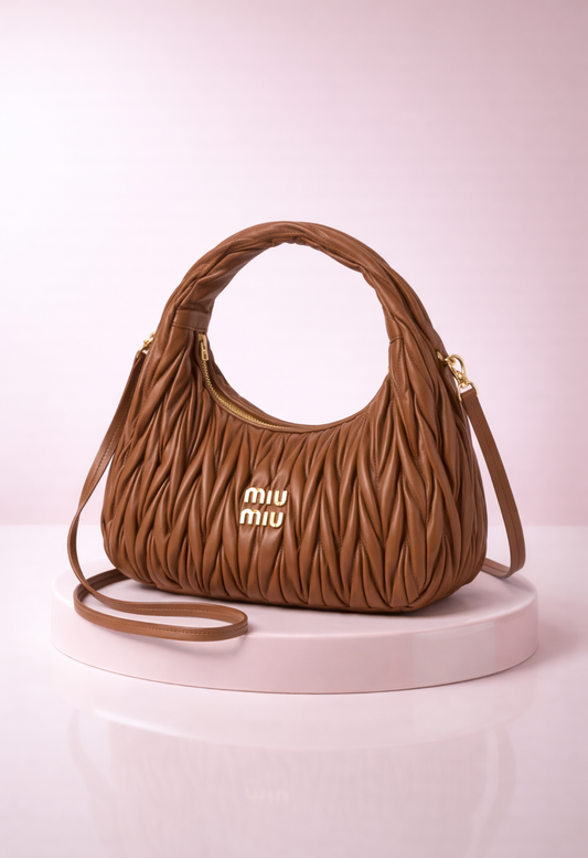 Miu Miu Wander Matelassé Hobo