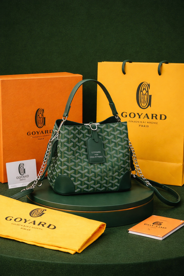 Bolso Goyard Petit Flot bucket  Verde