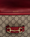 Gucci Velvet Bordó Monograma
