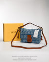 Fendi Mamma Baguette Azul