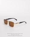 Prada Symbole Rectangular Sepia