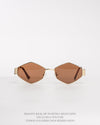 Celine Triomphe Hexagonal Sepia