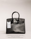 Hermès Birkin Negro Cocodrilo