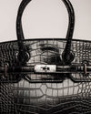 Hermès Birkin Negro Cocodrilo