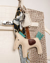 Hermès Birkin Blanco y Gris Cocodrilo