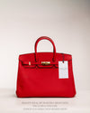 Hermès Birkin Rojo