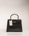 Hermès Kelly Negro Cocodrilo