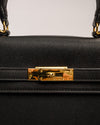 Hermès Kelly Negro Cocodrilo