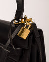 Hermès Kelly Negro Cocodrilo