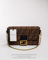 Fendi Baguette Marrón Monograma