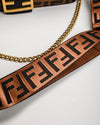 Fendi Baguette Marrón Monograma