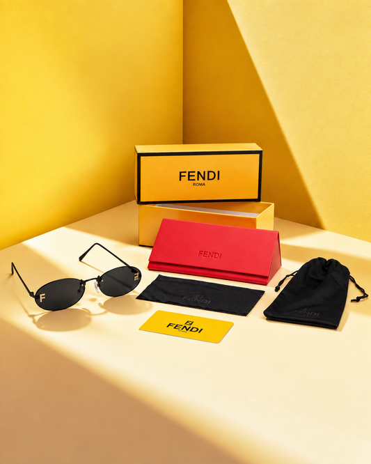 Fendi Oval Negro