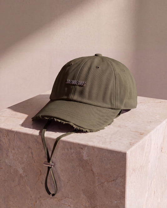 Jacquemus La Casquette Artichaut Verde