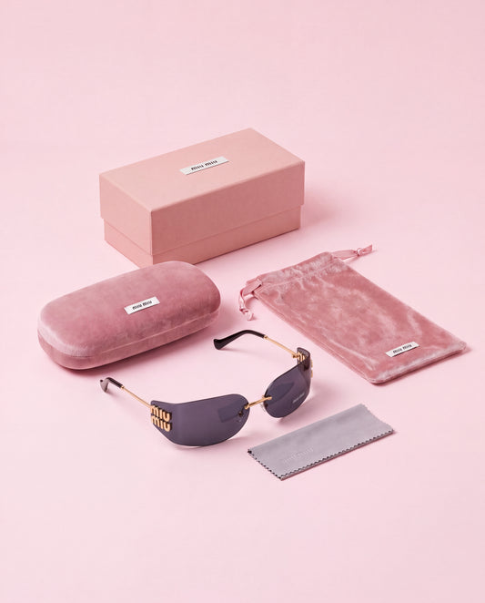 Miu Miu Aube 51 Azul