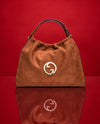 Gucci Hobo Suela Gamuza