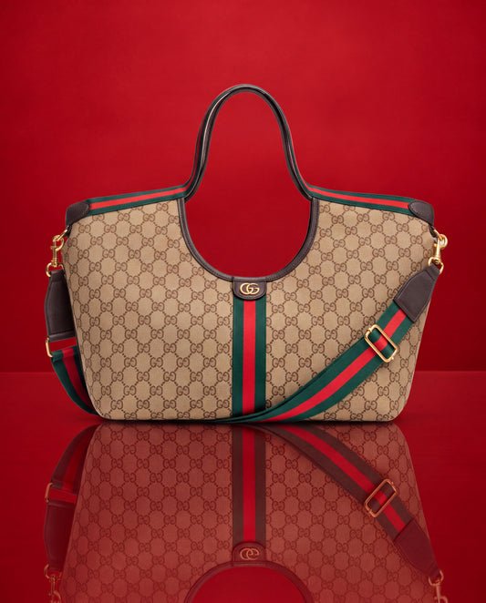 Gucci Giglio Marrón