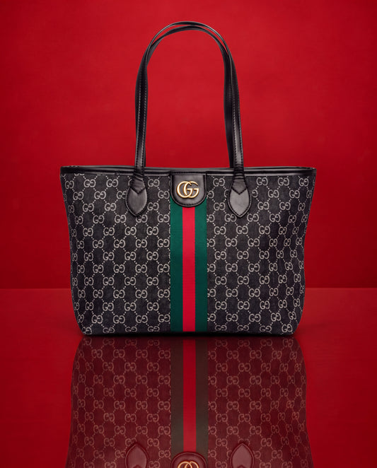 Gucci Monaco Tote Negro