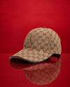Gucci Canvas Cap Beige