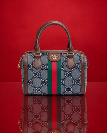 Gucci Boston Azul Denim