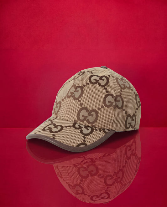 Gucci Jumbo Cap Beige