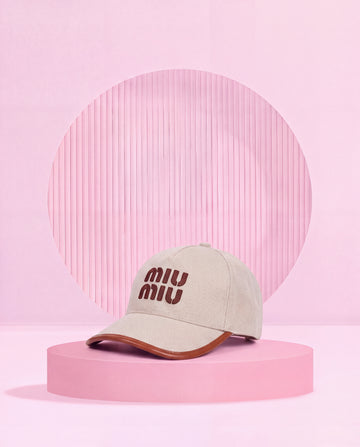 Miu Miu Cap Blanco Denim