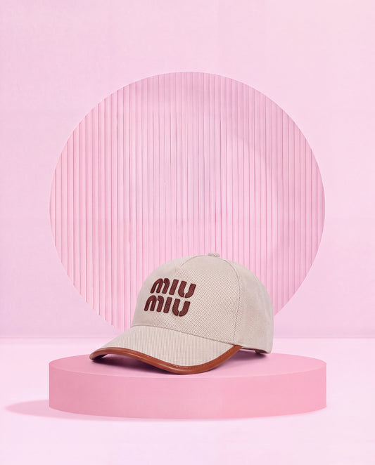 Miu Miu Cap Blanco Denim