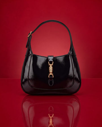 Gucci Jackie Negro Charol