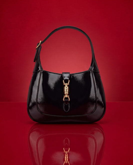 Gucci Jackie Negro Charol