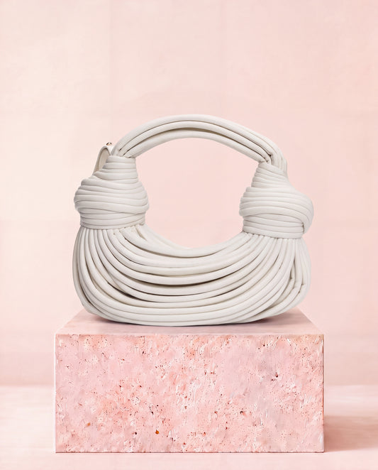 Bottega Veneta Double Knot Blanco