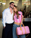 Louis Vuitton Speedy Keepall Limitada Rosa Monograma