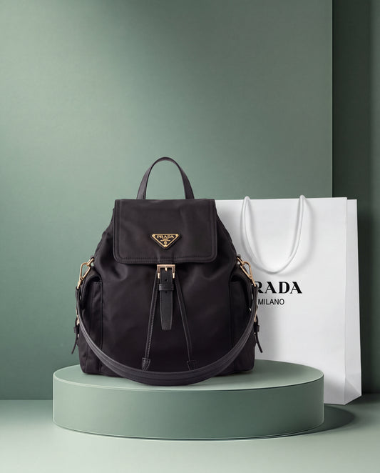 Prada Explore Backpack Medium Negro